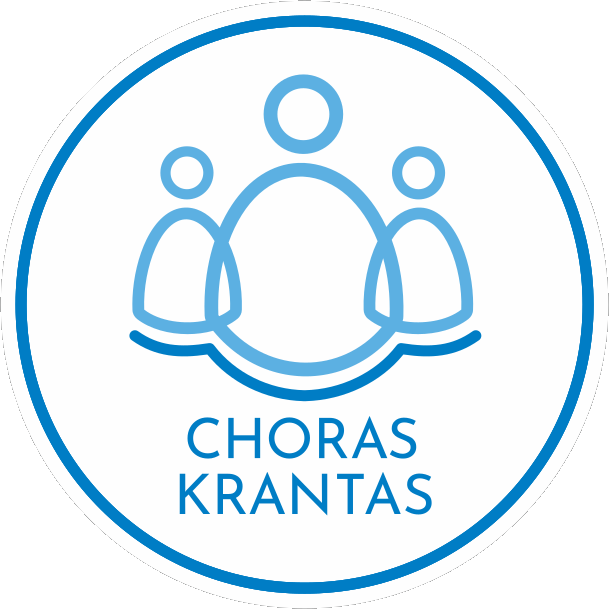 choras krantas logo rgb su baltu fonu